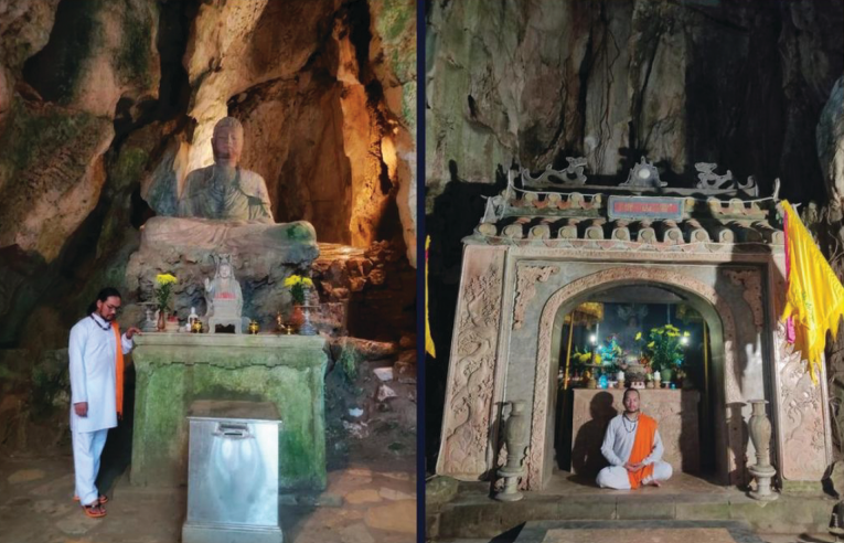 Spiritual journey at Marble Mountain Cave in Vietnam